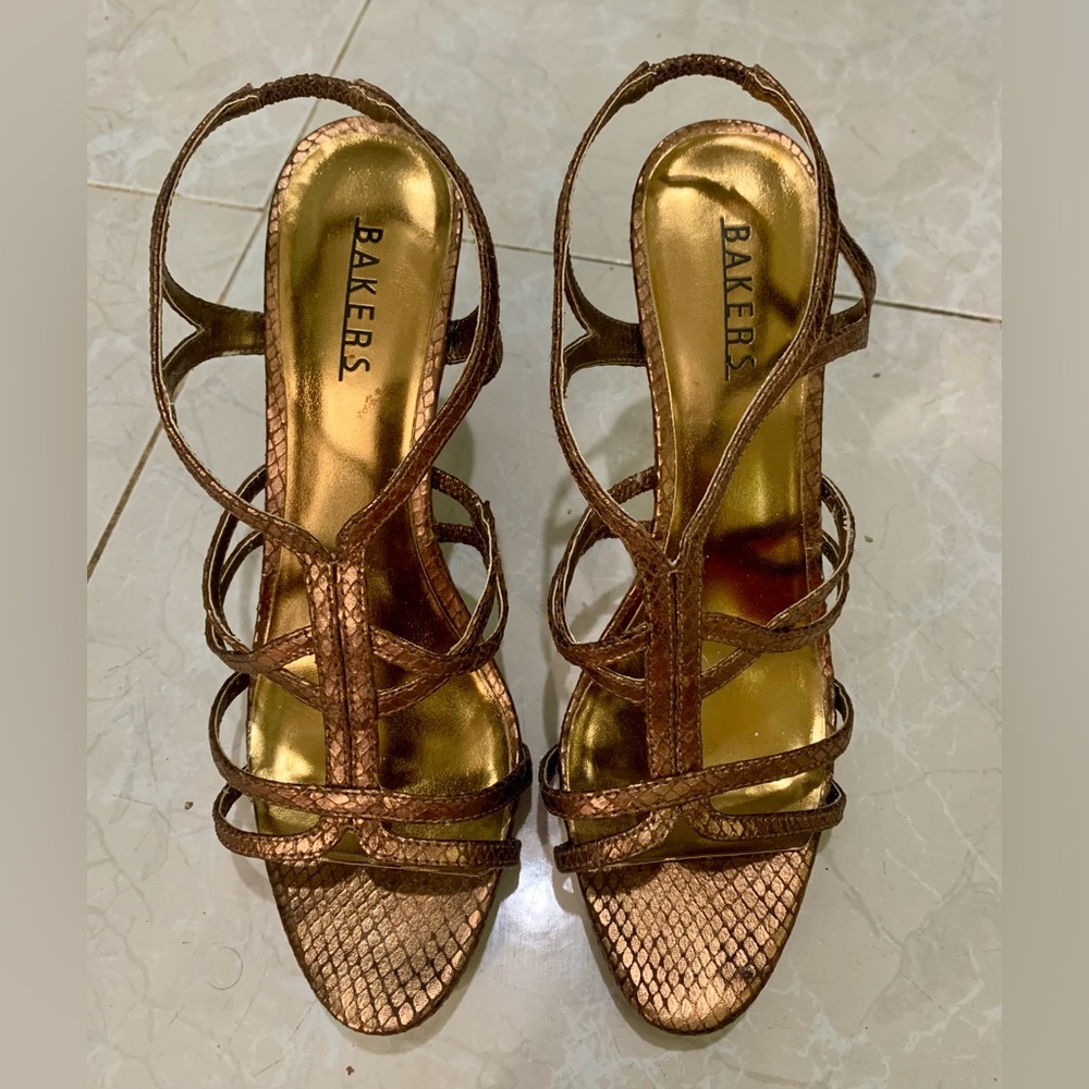 Bakers Women High Sandals 9